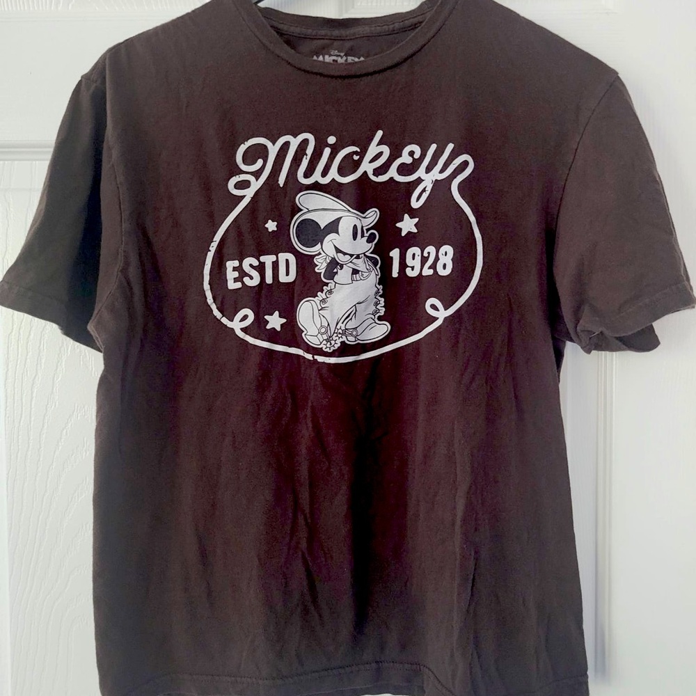Disney Mickey Mouse Western Cowgirl Tshirt M